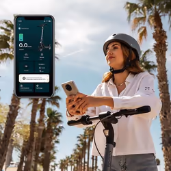 Cecotec Bongo D20 XL Connected Nero, Blu, Grigio 25 km/h 5 Ah - Vista aggiuntiva 8