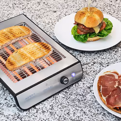 Cecotec Turbo EasyToast Inox 6 900 W Nero, Argento - Vista aggiuntiva 4
