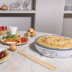 Cecotec 08009 crepiera 1 crepe 1000 W Bianco, Grigio - Vista aggiuntiva 8