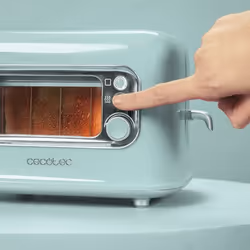 Cecotec RetroVision Blue 5 2 fetta/e 700 W Azzurro, Acciaio inox - Vista aggiuntiva 6