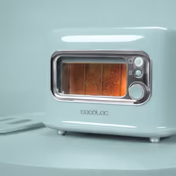 Cecotec RetroVision Blue 5 2 fetta/e 700 W Azzurro, Acciaio inox - Vista aggiuntiva 7