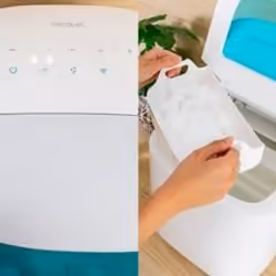 Cecotec 08052 macchina per cubetti di ghiaccio Macchina per la produzione di cubetti di ghiaccio integrata/indipendente 15 kg/24h 150 W Blu, Trasparente, Bianco - Vista aggiuntiva 6