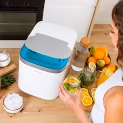 Cecotec 08052 macchina per cubetti di ghiaccio Macchina per la produzione di cubetti di ghiaccio integrata/indipendente 15 kg/24h 150 W Blu, Trasparente, Bianco - Vista aggiuntiva 7