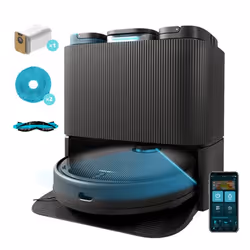 Cecotec Conga 11090 Spin Revolution Home&Wash 2 L Senza sacchetto Nero