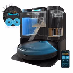 Cecotec Conga 11090 Spin Revolution Home&Wash 2 L Senza sacchetto Nero