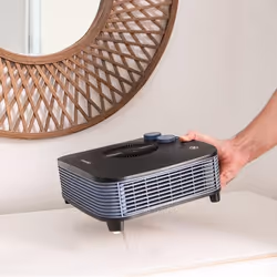 Cecotec 08255 stufetta elettrica Interno Nero, Grigio 2000 W Riscaldatore ambiente elettrico con ventilatore - Vista aggiuntiva 6