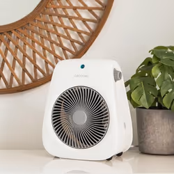 Cecotec 08259 stufetta elettrica Interno Bianco 2000 W Riscaldatore ambiente elettrico con ventilatore
