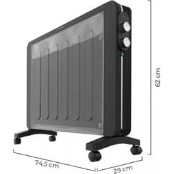 Cecotec Ready Warm 2000 Now Interno Nero 2000 W Stufa elettrica a convezione