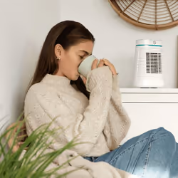 Cecotec 08273 stufetta elettrica Interno Bianco 1500 W Riscaldatore ambiente elettrico con ventilatore - Vista aggiuntiva 5