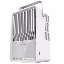 Cecotec EnergySilence 500 DeskChill Smart, Ventilatore domestico con pale, Bianco, Tavolo, Touch, 8 h, 0,5 L