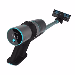 Cecotec 08426 scopa elettrica Aspirapolvere a bastone 2 in 1 Batteria Secco e bagnato Ciclonico Senza sacchetto 400 W Nero, Blu