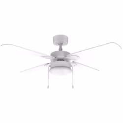 Cecotec Ventiladores de techo con luz EnergySilence Aero 450 FullWhite