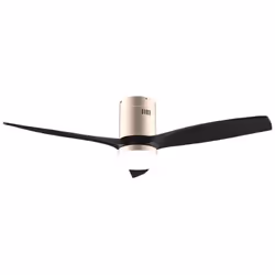 Cecotec Ventiladores de techo con luz EnergySilence Aero 5600 Aqua GoldBlack Connected