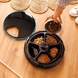 Cecotec Pumba 1600 Purrfect Meal distributore di cibo e acqua per cani e gatti Nero Gatto Alimentatore automatico per animali domestici - Vista aggiuntiva 6