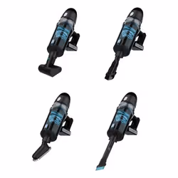 Cecotec Conga Rockstar 9500 Connected Ergowet 3000 IA Aspirapolvere stick 4-in-1 Batteria Secco HEPA Senza sacchetto 0,6 L 680 W Nero, Verde 3 Ah - Vista aggiuntiva 2