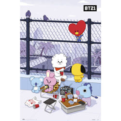 Grupo Erik - Poster bt21 rooftop
