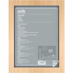 È progettato per fogli di 30 x 40 cm, realizzati in MDF color faggio. Il coperchio posteriore è realizzato in MDF di 2 mm di  ...