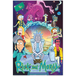 Grupo Erik - Poster rick & morty stagione 4