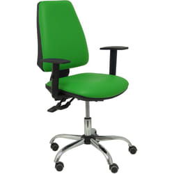Sedia Elche s 24 ore ecopelle verde