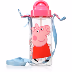 Vuoi che tuo figlio sviluppi buone abitudini quando beve? Il biberon Peppa Pig Tritan Bottle With Strap , la cui dimensione è ...