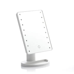 InnovaGoods 8435527811730 specchietto per trucco Libera installazione Rettangolare Bianco