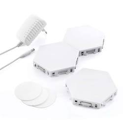 Innovagoods - Set di 3 pannelli modulari a led magnetici e tattili modulare
