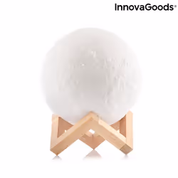 InnovaGoods 8435527816599 lampada da tavolo 1,5 W LED Bianco, Legno