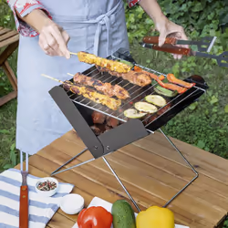 ¡ InnovaGoods ti offre le migliori novità per la tua casa, come Mini Barbecue a Carbone Pieghevole Portatile Foldecue InnovaG ...
