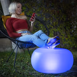 ¡ InnovaGoods ti offre le migliori novità per la tua casa, come Pouf Gonfiabile con LED Multicolor e Telecomando Pulight Inno ...