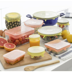 Set di 10 Coperchi in Silicone Estensibili e Riutilizzabili Lilyd InnovaGoods