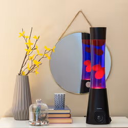 InnovaGoods 8435527825690 lampada da tavolo E14 30 W G Nero, Viola, Rosso, Trasparente - Vista aggiuntiva 8