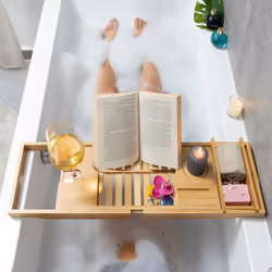 ¡ InnovaGoods ti offre le migliori novità per la tua casa, come Vassoio per Vasca da Bagno in Bambù Estensibile Trayth Innova ...
