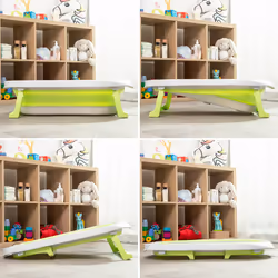 InnovaGoods Fovibath vaschetta per bagnetto Elastomero Termoplastico (TPE) Verde, Grigio 38 L - Vista aggiuntiva 4