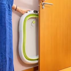 InnovaGoods Fovibath vaschetta per bagnetto Elastomero Termoplastico (TPE) Verde, Grigio 38 L - Vista aggiuntiva 8