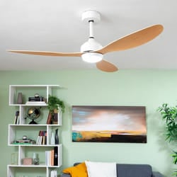 Innovagoods - Ventilatore da soffitto con telecomando 36W de Potenza, 6 velocità, ventilatore silenzioso, 3 pale, 3 modalità de uso (inverno-estate