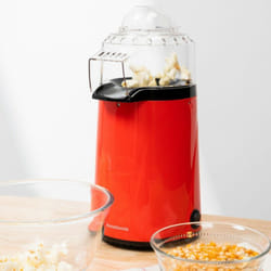 Innovagoods - Popcorn Popper, Macchina per popcorn, alimentata ad aria, cottura rapida senza grassi (2-3 minuti), temperatura circa 200 ºC +/- 20 ºC.