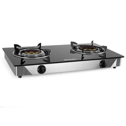 Orbegozo FO 2720 Nero, Acciaio inox Superficie piana Gas 2 Fornello(i)