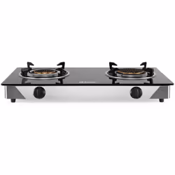 Orbegozo FO 2720 Nero, Acciaio inox Superficie piana Gas 2 Fornello(i)
