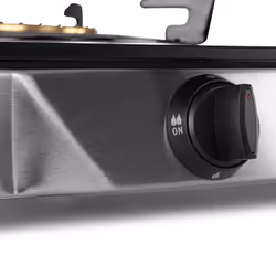 Orbegozo FO 2720 Nero, Acciaio inox Superficie piana Gas 2 Fornello(i)