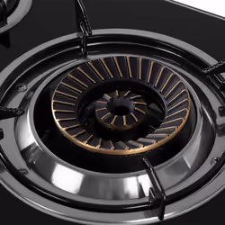 Orbegozo FO 3520 piano cottura Nero, Acciaio inox Superficie piana Gas 3 Fornello(i) - Vista aggiuntiva 5