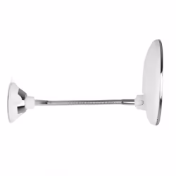 Orbegozo ESP 1020 specchietto per trucco Ventosa Rotondo Argento, Bianco