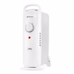 Orbegozo Junior, Riscaldatore ambiente elettrico a olio, Olio, Olio, Interno, Pavimento, Bianco