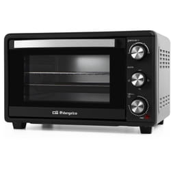 Hci 5025, Forno Elettrico da Tavolo, Termostato Regolabile, Indicatore Luminoso, Timer, 25 Litri, 1500 w - Orbegozo