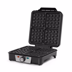Orbegozo WL 2200 4 waffle 1200 W Nero, Acciaio inox