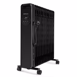 Orbegozo RAD 2510 Interno Nero 2500 W Riscaldatore ambiente elettrico a olio