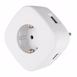 La presa Orbegozo EN 1500 4-in-1 offre una presa di terra VDE, 2 connessioni USB e una connessione UBS-C per caricare diversi ...