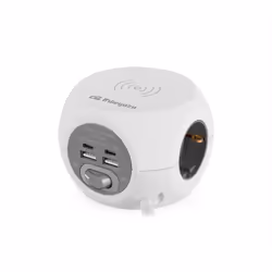 Orbegozo EN 4500, Interno, AC, 5 V, 3,4 A, Carica wireless, 1,5 m