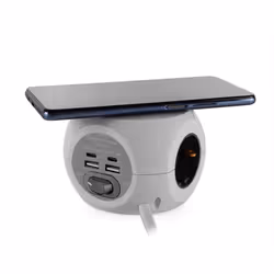 Orbegozo EN 4500 Caricabatterie per dispositivi mobili Universale Grigio, Bianco AC Carica wireless Ricarica rapida Interno - Vista aggiuntiva 6
