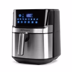 Orbegozo FDR 67 friggitrice Singolo 5,5 L Indipendente 1700 W Friggitrice ad aria calda Nero, Acciaio inox - Vista aggiuntiva 7