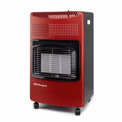 Orbegozo HCE 74, 4200 W, Gas, Nero, Rosso, Interno, Butano/Propano, 305 g/h